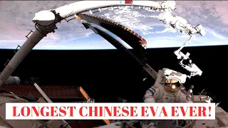 HISTORY MADE: Shenzhou-18 crew makes longest EVA record for Chinese spacewalk