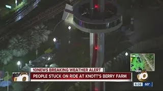 18 people stuck on Sky Cabin ride at Knott's Berry Farm