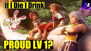 I Tried a Kingdom Hearts Level 1 Run...And Drank