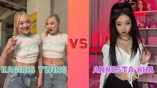 Kagiris Twins Vs Annesta Kim 2022