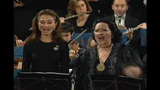 P  Mascagni 'Ave Maria' - Montserrat Caballé and daughter Montserrat Martì