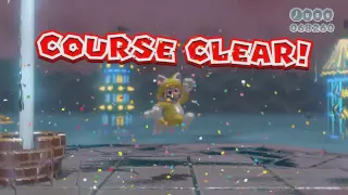 Super Mario 3D World - World Bowser (FINAL Boss, Ending, Credits, 100% Green Stars and Stamps)