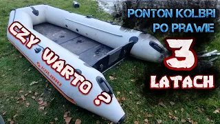 Ponton Kolibri KM-330PP z silnikiem elektrycznym 34 LBS | po 3 latach użytkowania ! WADY/ZALETY