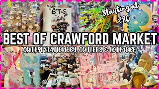 BEST OF CRAWFORD MARKET | BIGGEST STATIONERY, CUTLERY MARKET | BTS STATIONERY | BIRTHDAY GIFTING