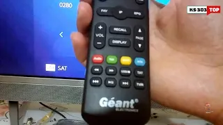 شرح البحث عن قنوات وحفظها على جهاز الجديد gn ott750 evo 4k