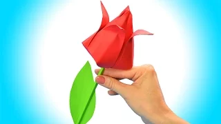 Come fare un fiore di carta facile | Origami fiori