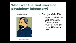 History of Exercise Physiology