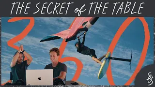 Windsurf Pro and Average Joe Break Down Wing Foil Moves | TABLE FRONTSIDE 360 | Secrets of the Send