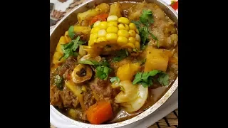 Puerto Rican Sancocho  (Beef Stew)