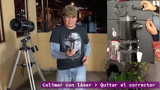 ¿Cómo Diablos Colimar un Telescopio? Con o sin colimador láser