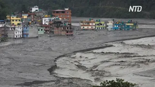 Наводнения в Непале и Бутане: есть погибшие и пропавшие без вести