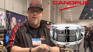 NAMM 2023: Canopus Introduces New Drums For 2023 With Booth Tour By Endorser Gary Keith Johnson, II