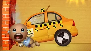 Kick The Buddy | Taxi Crash Test vs The Buddy