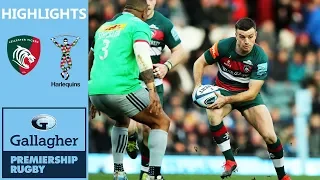 Leicester Aim to End Losing Run | Leicester v Harlequins | Gallagher Premiership - Highlights