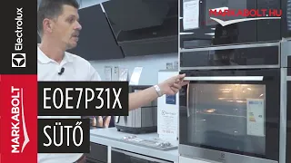 Electrolux EOE7P31X beépíthető sütő – Márkabolt.hu