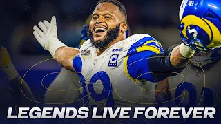Aaron Donald Announces His Retirement | Legends Live Forever