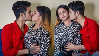 Love Bite Prank On My So Much Cute Girlfriend ❤ | Real Kissing Prank | Gone Romantic | Couple Rajput
