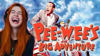 HILARIOUS! PeeWee's Big Adventure (first time watching reaction)