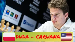 Polak kontra nr 2 na świecie! Duda-Caruana | Altibox Norway Chess 2020