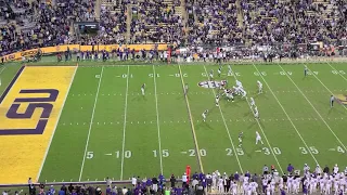 LSU Game-winning touchdown vs Texas A&M 2021