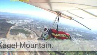 My first Hang Gliding solo launch off at Kagel Mountain (Sylmar, CA) in 1991.