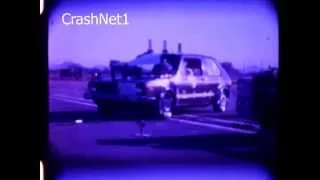1976 VW Rabbit / Golf | Side Crash Test | CrashNet1