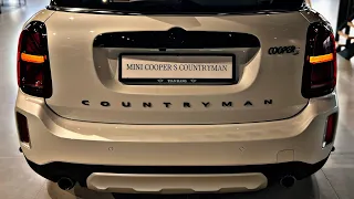 New (2023) Mini Cooper S Countryman White Color | First Look! Exterior And Interior Details