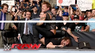 Chris Jericho fordert den Respekt von Dean Ambrose: Raw, 25. April 2016