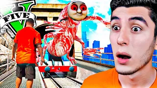 ENCONTRÉ al TREN THOMAS.EXE en GTA 5! (Mods) 🚂🌝