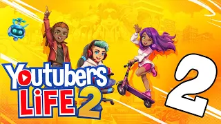 DEITY OF WAR! | Youtubers Life 2 #2 | Let's Play Youtubers Life 2