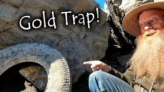 Check out what gold this tire caught!