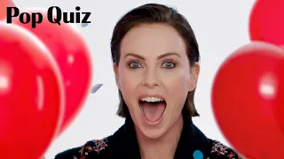 Charlize Theron Plays Pop Quiz | Marie Claire