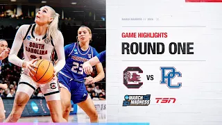 NCAA Women's March Madness Highlights: (16) Presbyterian vs. (1) South Carolina