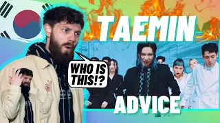 FIRST TIME Reacting to TAEMIN 태민 'Advice' MV | REACTION