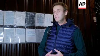 Opposition leader Alexei Navalny released from jail after 50 days under arrest
