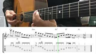 Douce Ambiance - Gonzalo Bergara Solo Transcript (Remaster) | Gypsy Jazz Guitar Tabs