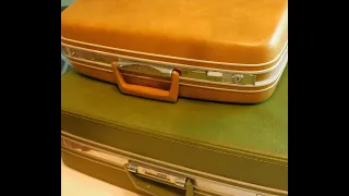 DYI Vintage 1960s Samsonite Suitcases