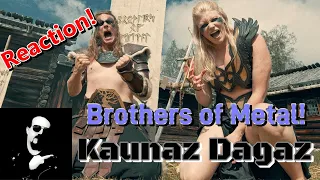 REACTION! BROTHERS OF METAL - Kaunaz Dagaz