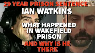 Ian Watkins lead singer of Lostprophets inside HMP Wakefield.