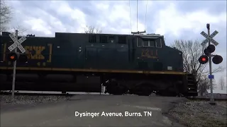 Railroad Crossings of the CSX Bruceton Subdivision