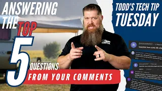 Answering the Top 5 RV Questions from your comments