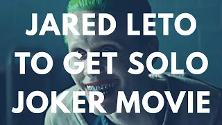 Jared Leto Solo Joker Movie