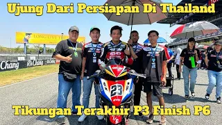 Balapan Super Ketat Dimuka Bumi | Race Asia Road Racing Underbone 150 Thailand Gupito Nyaris Podium