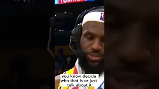 Shaquille O'Neal asks Lebron James if he's now the goat