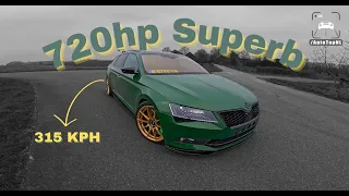 Skoda Superb 720HP edit -- Autobahn Top Speed!