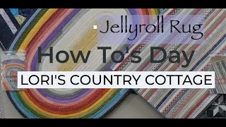 Jelly Roll Rug Tutorial