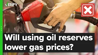 No, oil reserve releases will not significantly drop gas prices