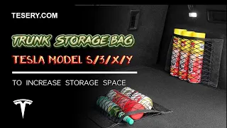 Tesla Model S/3/X/Y Accessories |  Car Trunk Storage from Tesery.com