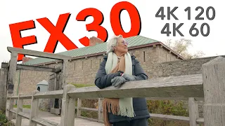 SONY FX30 4K 120fps and 4K 60fps Test