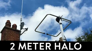 2 Meter VHF Halo Antenna Assembly And Testing